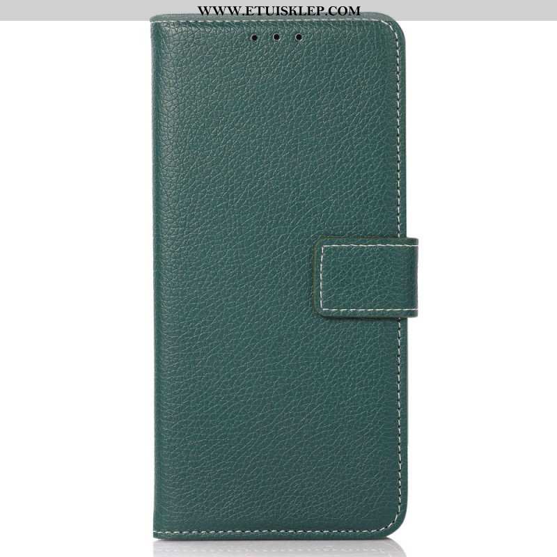 Etui Folio do Samsung Galaxy S23 5G Styl Skóry Liczi